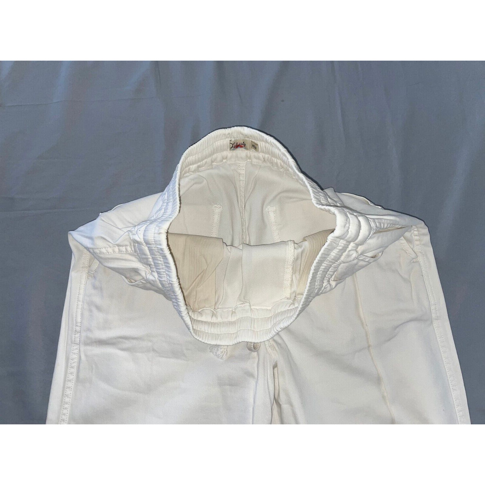 Faherty Pull On Essential Drawstring Pants in Whi… - image 7